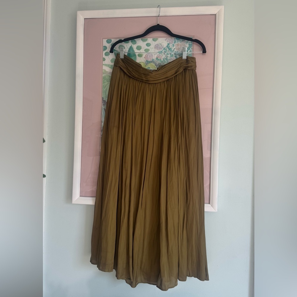 J Crew Elegant Olive Green Women's Skirt